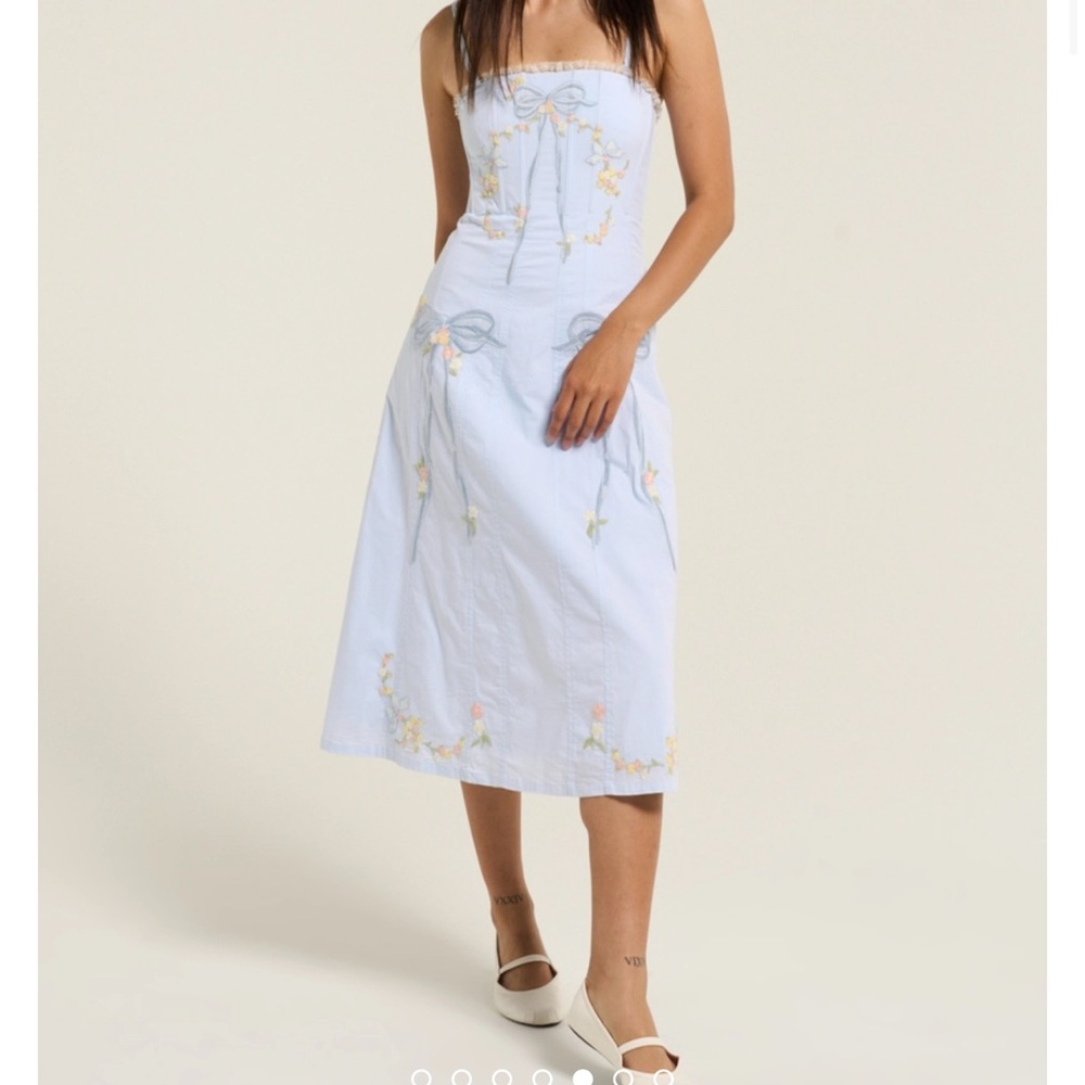 ISO!!! For Love And Lemons Midi Blue Blows Dress!!